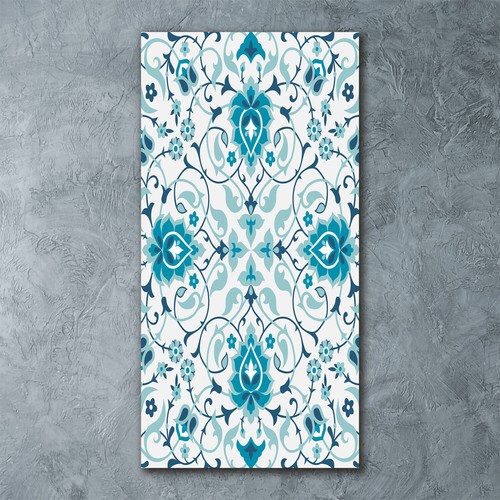 Tulup tableau sur verre - tableau,