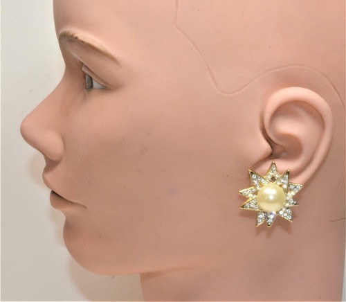 Vintage doré faux perles - doré,