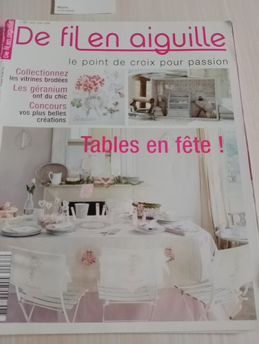 Magazine point croix fil - magazine,