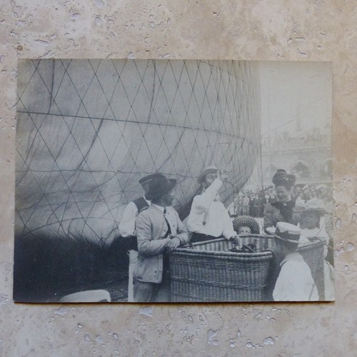 Rare grande photo - photo,, ballon