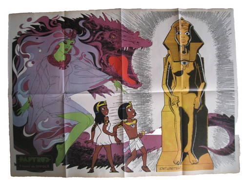 Poster spirou papyrus du - ,