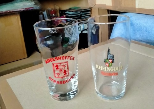 Bock anglais verre - +, biére