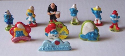 Série fèves les schtroumpfs - fèves,