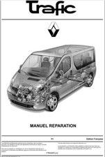 rta revue technique manuel atelier réparation entretien renault trafic 2 phase 1