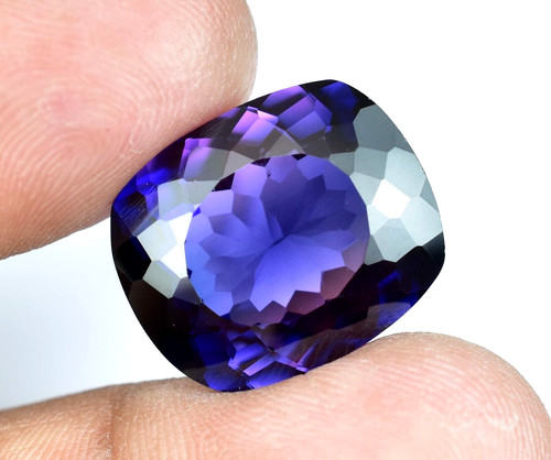 Naturel bleu violet - naturel, tanzanite