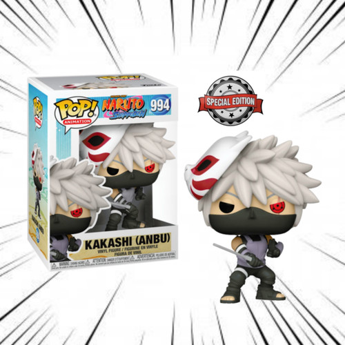Naruto figurine kakashi anbu - naruto,