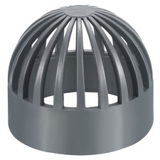 3" Atrium Drain Grille Couverture, Rond Extérieur UPVC Égout Drain Tuyau