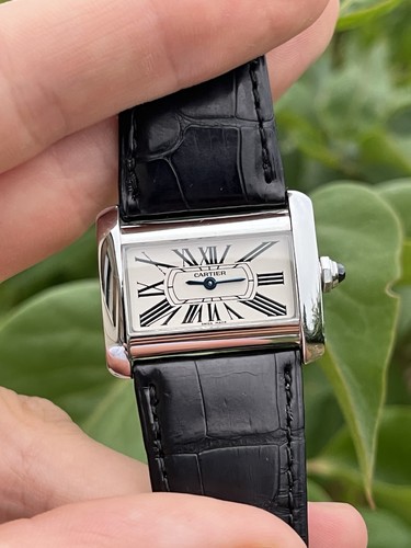 Cartier tank divan quartz - cartier,
