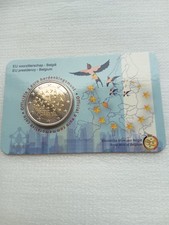 2€ Commémorative Belgique 2024. Présidence Du CONSEIL DE ľ UE.  NEUF 