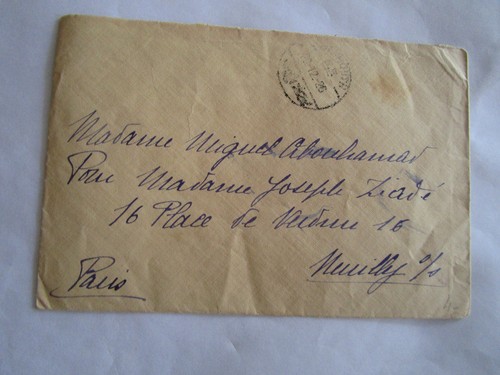 Ancienne lettre grand - ancienne,