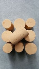 Bouchon en liège pour bouteille,10 bouchons en liège conique,stockage moins 1 an