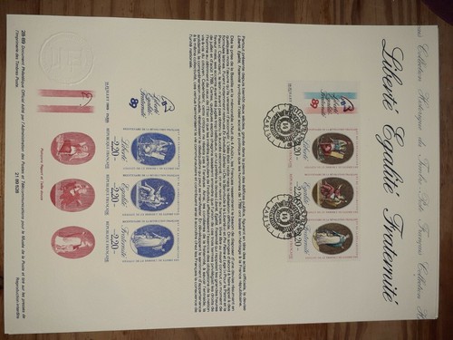 Document philatelique - document,