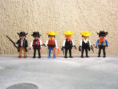 Playmobil lot cowboys - de,
