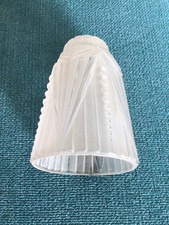 TULIPE POUR LAMPE ART DÉCO ( VERRE DÉPOLI) 