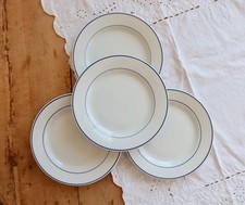 4 assiettes plates vintage