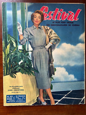 FESTIVAL n°305 de 1955;  Roman-Photo/ Joan Crawford/ André Reybaz-Abbé Pierre