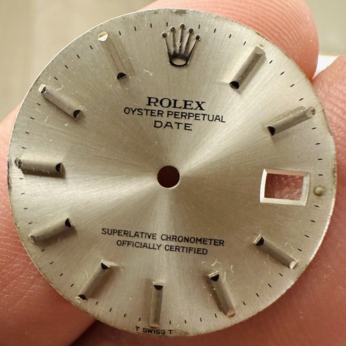 Rolex silver dial for date - rolex,
