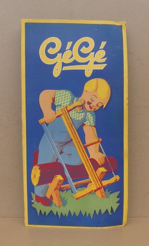 Ancienne boite jouet gégé - jouet,