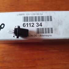 Voyant Temoin, Lampe d'Origine Peugeot 306 Citroën AX, BX, C15, C25, ZX - 611234