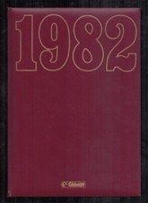 AGENDA GLÉNAT 1982 . DESSINS INEDITS . PRATT / BOURGEON /LUGUY / CREPAX .