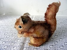 Ecureuil de Steiff avec bouton