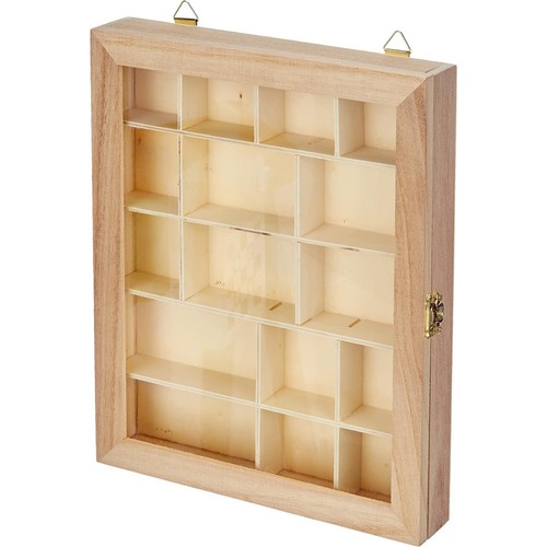 Vitrine bois décorer - bois,