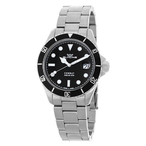 Glycine combat quartz - quartz, black