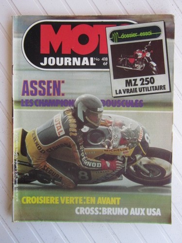 Moto journal 418 mz - moto,