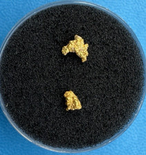 2 pépites d'or Australie 24k