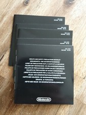 Lot 5 LIVRET DE PRECAUTIONS SUR LA SANTÉ ET LA SÉCURITÉ - NINTENDO DS -