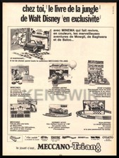 PUB PUBLICITE AD  Meccano TRI-ANG Minicinex  Johnny Astro - O'GAN Vintage 1968