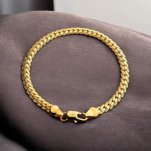 Bracelet maille anglaise 20cm - bracelet,