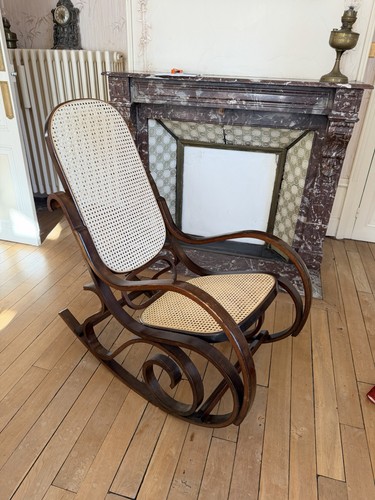 Rocking chair ancien - ancien, bois
