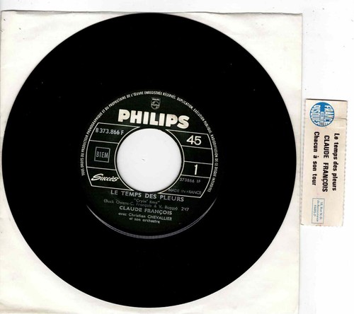 Claude francois le temps - ,
