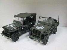 LOT de 2 JEEP WILLYS US ARMY