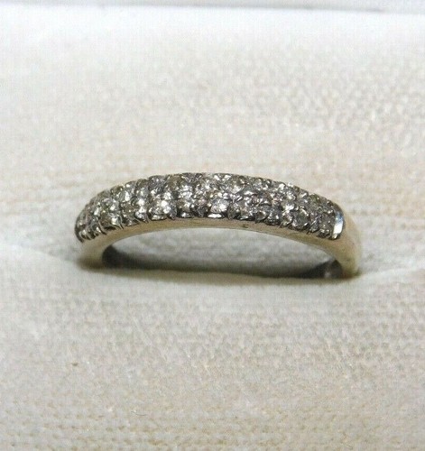 Bague éternité diamants - bague,