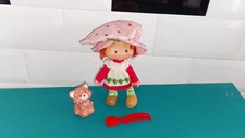 poupée strawberry shortcake charlotte aux fraises ancien + chat custard