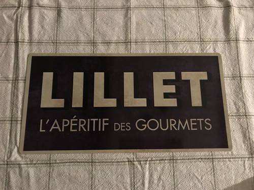 Plaque publicitaire tôle - publicitaire, en