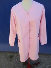 Blouse de travail N°24 en polyester coton rose vintage   