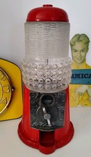 Distributeur de cacahuètes bonbon boules de gomme Vintage métal et verre