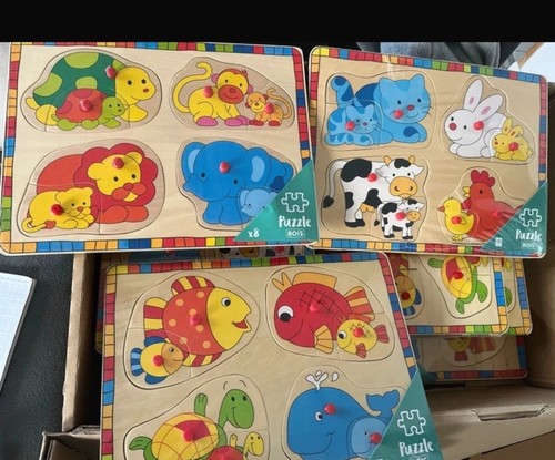 Puzzle traditionnel bois - en,