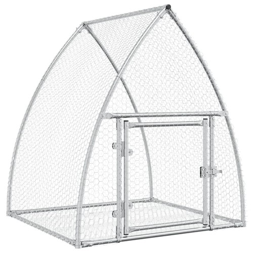 Cage lapin argenté 100 x - argenté,
