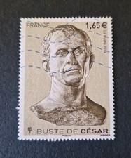 FRANCE 2014 - YT 4836 Oblitéré  " BUSTE EN MARBRE DE JULES CÉSAR " 