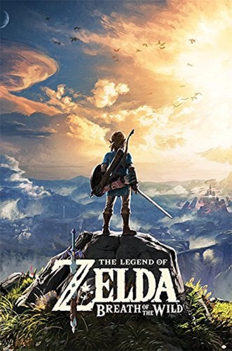 Poster zelda breath the - zelda,