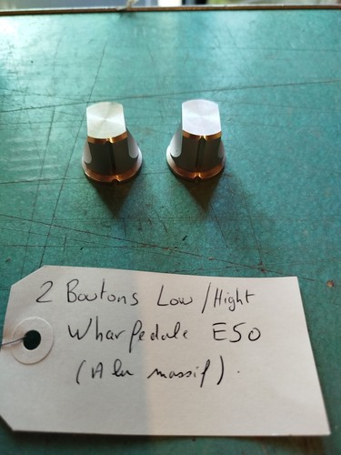 Boutons alu hight low pour - boutons,