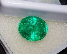 Émeraude Naturel Forme Ovale