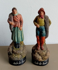 Pêcheurs  - Terre cuite - Malo-les-Bains, céramique d'Art début 1900