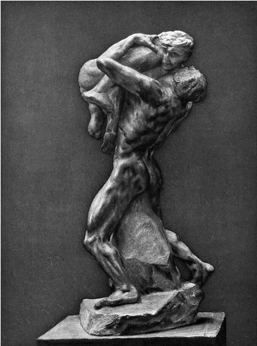 Vue sculpture de rodin - vue,