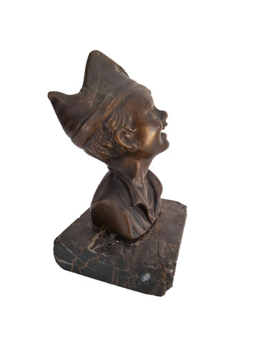 Bronze art déco sculpture