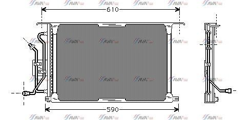 Condenseur climatisation ford - condenseur,